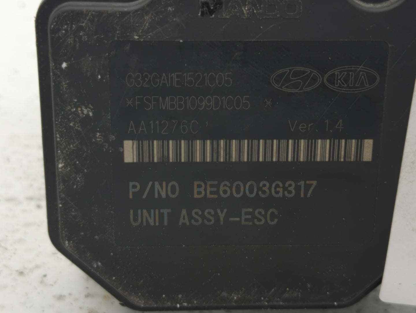 2011-2013 Kia Optima ABS Pump Control Module Replacement P/N:58920-2T550 BE6003G317, 58920-4C550 Fits Fits 2011 2012 2013 OE