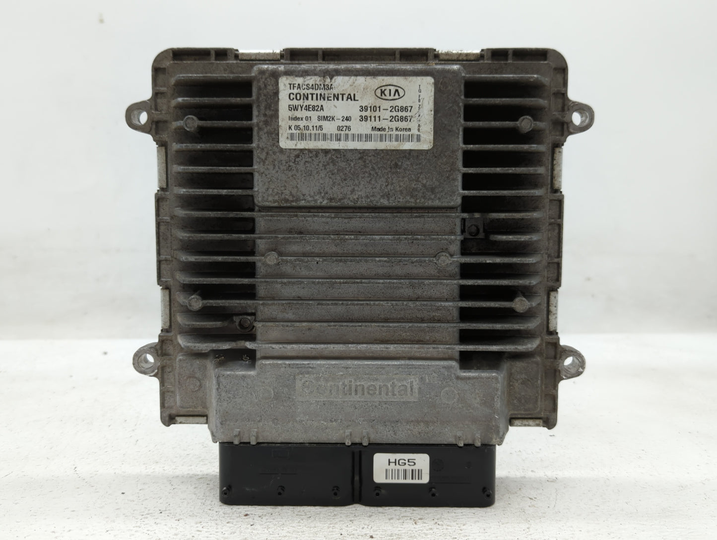 2011-2013 Kia Optima PCM Engine Control Computer ECU ECM PCU OEM P/N:39111-2G866 39101-2G866, 39101-2G868 Fits Fits 2011 201
