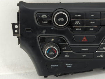 2011-2013 Kia Optima Radio Control Panel