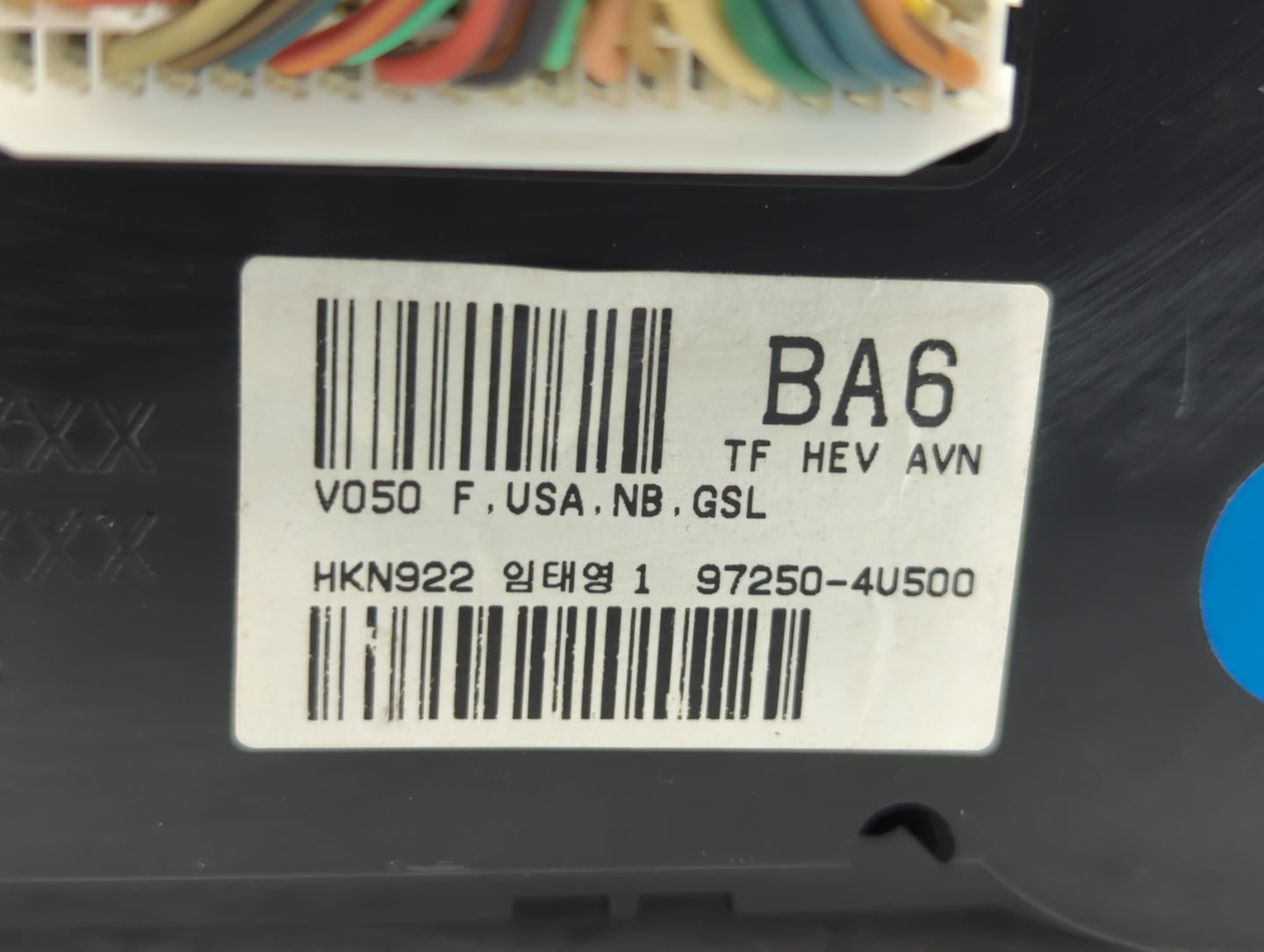 2011-2013 Kia Optima Climate Control Module Temperature AC/Heater Replacement P/N:97250-4U500 97250-4U704 Fits Fits 2011 201