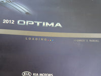 2012 Kia Optima Owners Manual Book Guide OEM Used Auto Parts - Oemusedautoparts1.com
