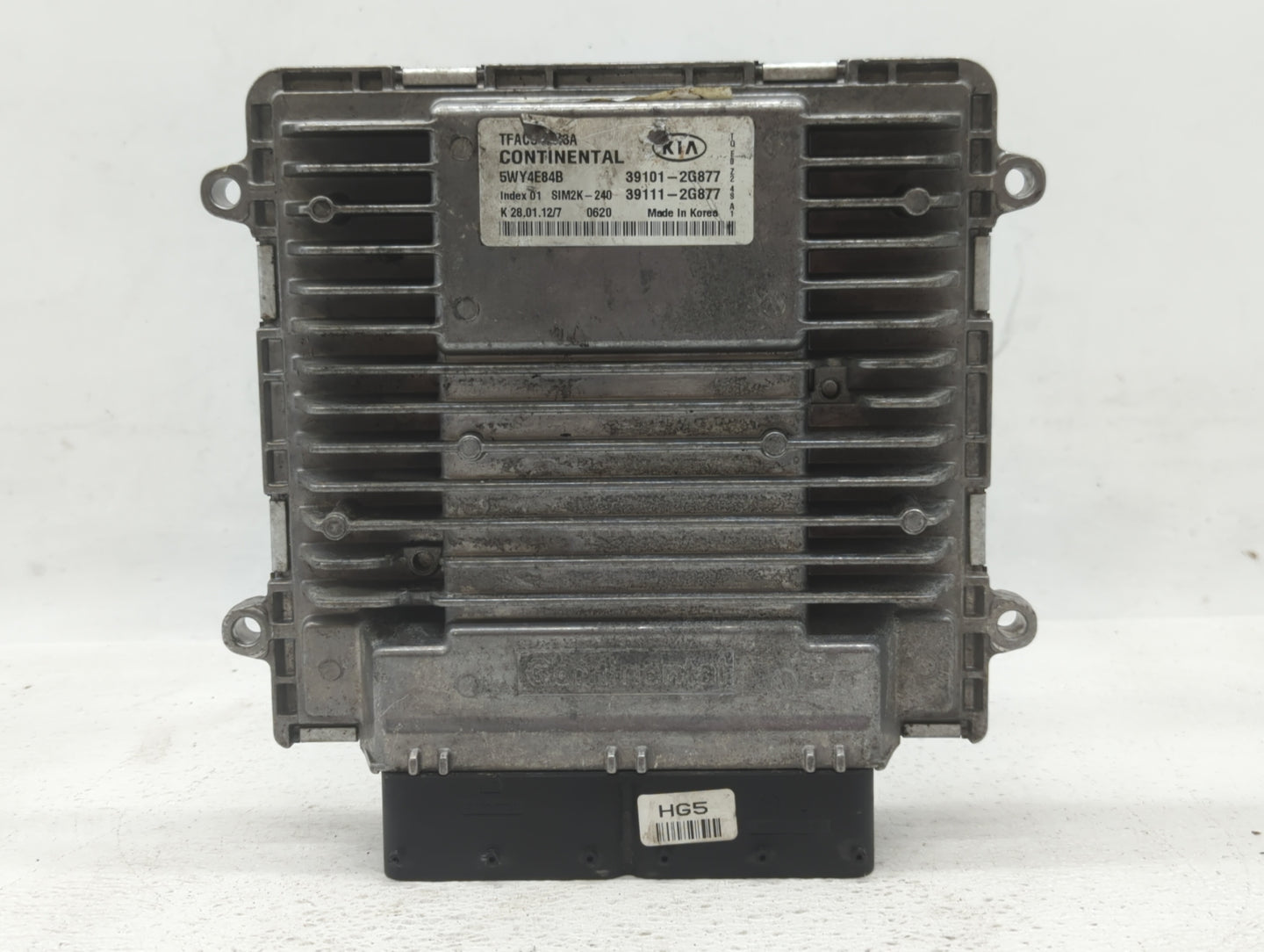 2011-2013 Kia Optima PCM Engine Control Computer ECU ECM PCU OEM P/N:39111-2G877 39101-2G877, 39101-2G879 Fits Fits 2011 201