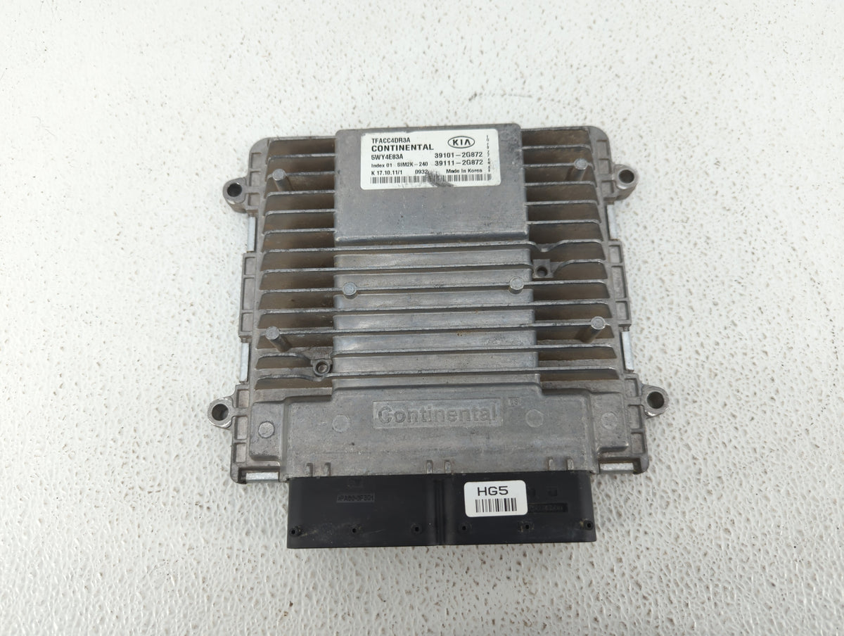 2011-2013 Kia Optima PCM Engine Control Computer ECU ECM PCU OEM P/N:39111-2G872 39101-2G872, 39131-2EHA7 Fits 2011 2012 201