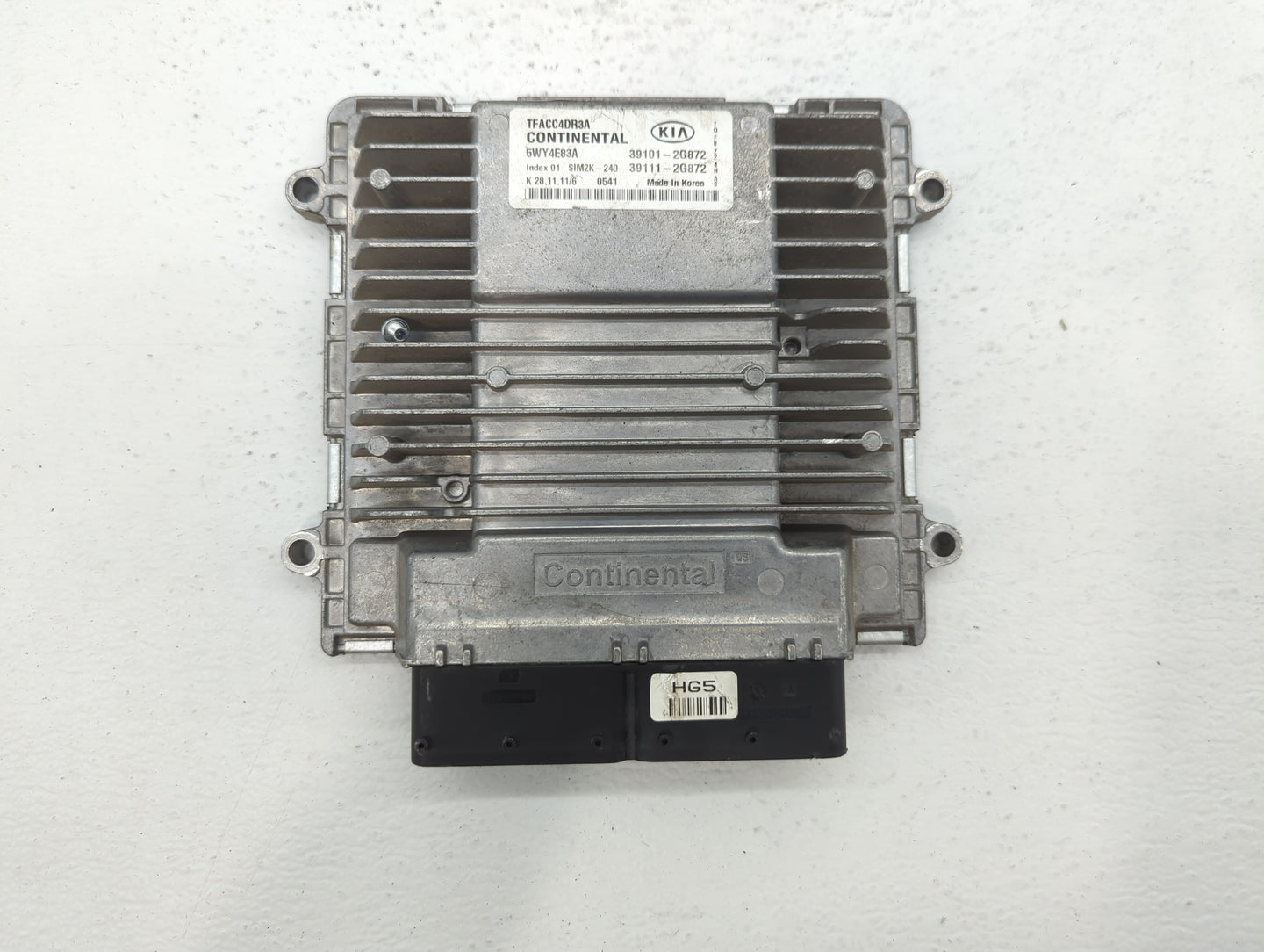 2011-2013 Kia Optima PCM Engine Control Computer ECU ECM PCU OEM P/N:39111-2G872 39101-2G872, 39131-2EHA7 Fits Fits 2011 201