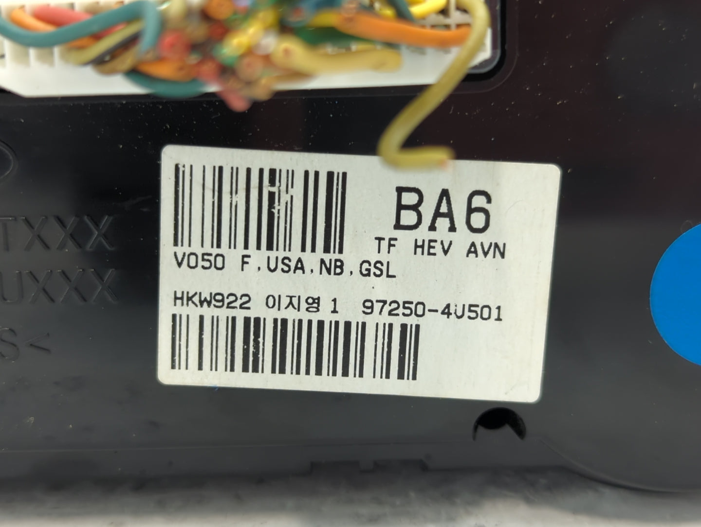 2011-2013 Kia Optima Climate Control Module Temperature AC/Heater Replacement P/N:97250-4U501 97250-4U500 Fits Fits 2011 201