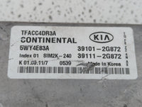 2011-2013 Kia Optima PCM Engine Control Computer ECU ECM PCU OEM P/N:39111-2G874 39101-2G874, 39101-2G877 Fits Fits 2011 201