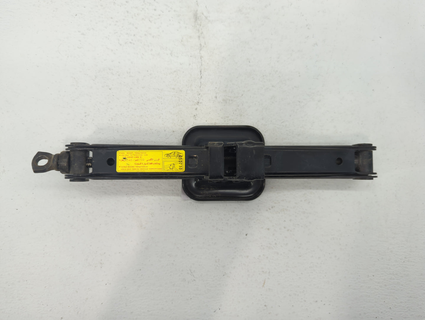 2012 Kia Optima Spare Scissor Car Jack Black - Oemusedautoparts1.com