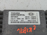 2011-2013 Kia Optima PCM Engine Control Computer ECU ECM PCU OEM P/N:39111-2G874 39101-2G874, 39111-2G864 Fits Fits 2011 201