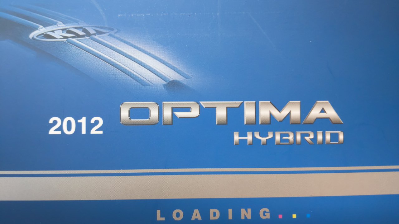 2012 Kia Optima Owners Manual Book Guide OEM Used Auto Parts - Oemusedautoparts1.com
