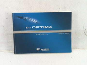 2012 Kia Optima Owners Manual Book Guide OEM Used Auto Parts - Oemusedautoparts1.com