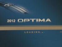 2012 Kia Optima Owners Manual Book Guide OEM Used Auto Parts - Oemusedautoparts1.com