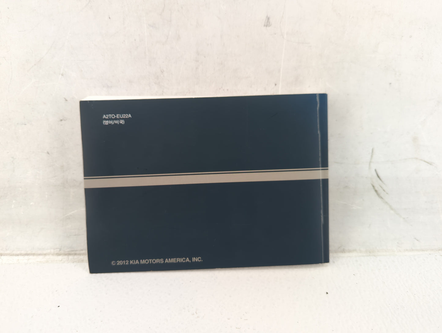 2012 Kia Optima Owners Manual Book Guide OEM Used Auto Parts - Oemusedautoparts1.com