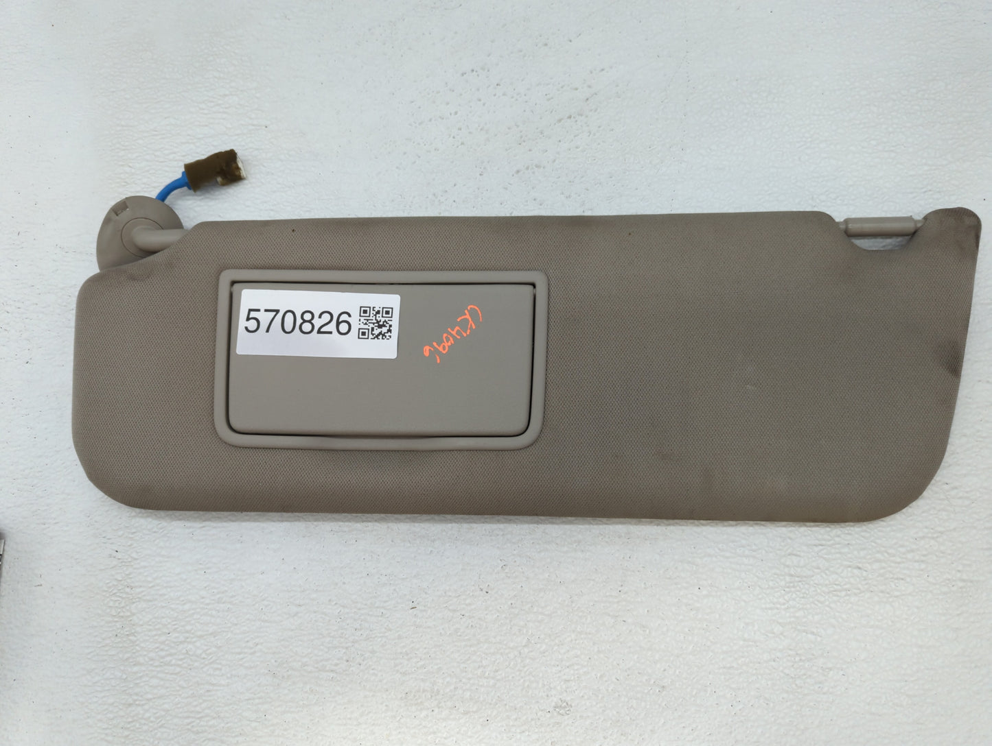 2011-2016 Kia Optima Sun Visor Shade Replacement Driver Left Mirror Fits Fits 2011 2012 2013 2014 2015 2016 OEM Used Auto Pa