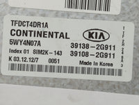2011-2013 Kia Optima PCM Engine Control Computer ECU ECM PCU OEM P/N:39108-2G911 39138-2G911 Fits Fits 2011 2012 2013 OEM Us