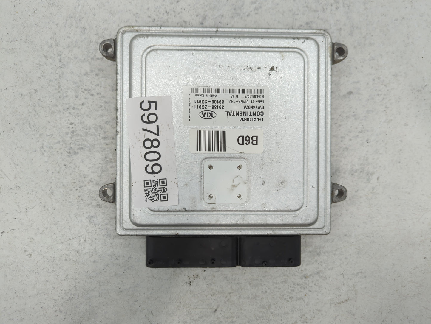 2011-2013 Kia Optima PCM Engine Control Computer ECU ECM PCU OEM P/N:39138-2G911 Fits Fits 2011 2012 2013 OEM Used Auto Part