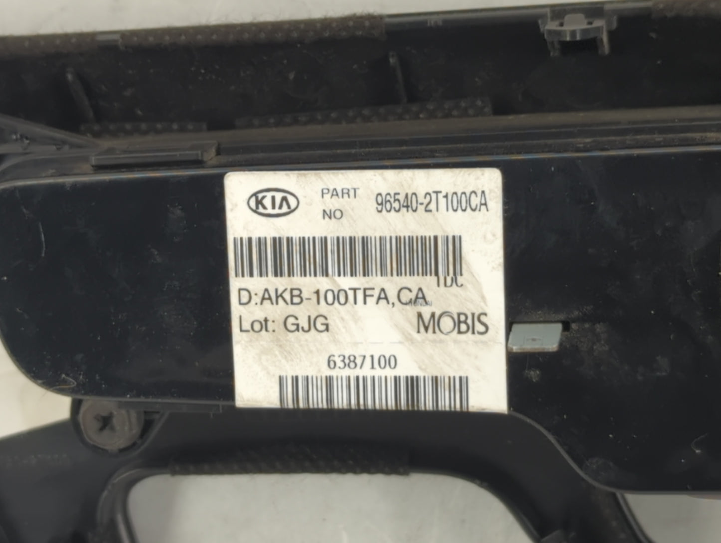 2011-2013 Kia Optima Radio AM FM Cd Player Receiver Replacement P/N:96540-2T100CA Fits Fits 2011 2012 2013 OEM Used Auto Par