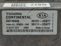 2011-2013 Kia Optima PCM Engine Control Computer ECU ECM PCU OEM P/N:39111-2G877 39101-2G877 Fits Fits 2011 2012 2013 OEM Us
