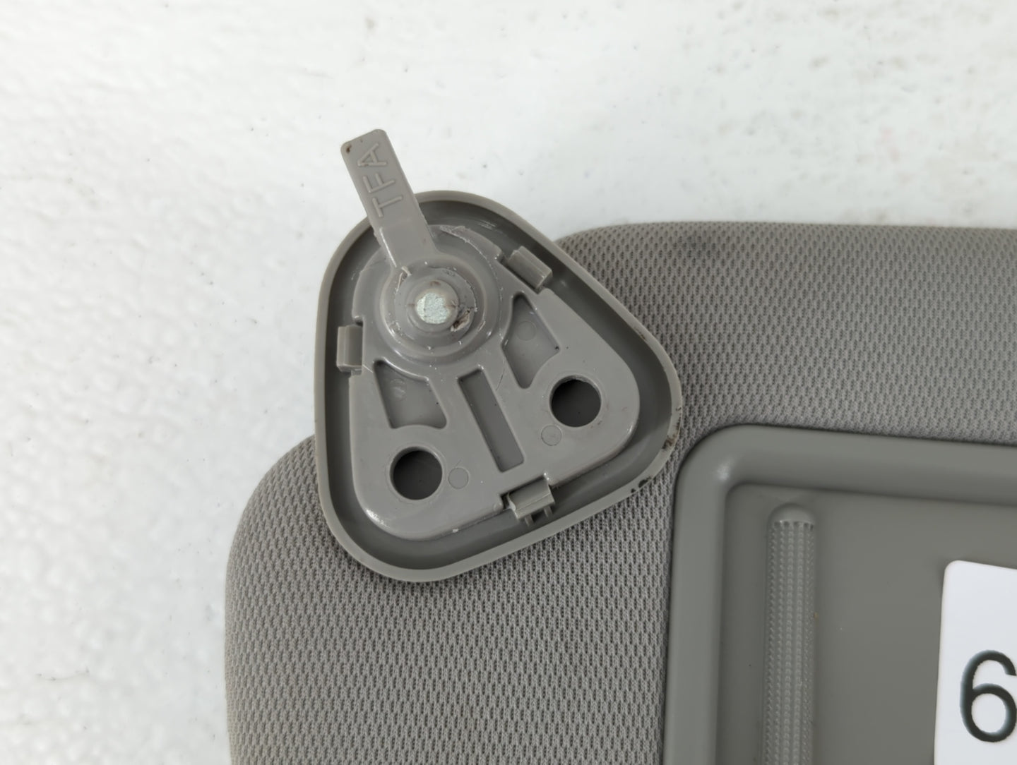 2011-2016 Kia Optima Sun Visor Shade Replacement Driver Left Mirror Fits Fits 2011 2012 2013 2014 2015 2016 OEM Used Auto Pa