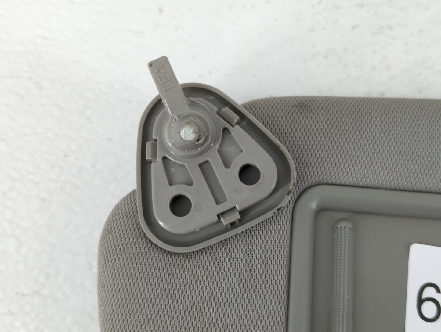 2011-2016 Kia Optima Sun Visor Shade Replacement Driver Left Mirror Fits Fits 2011 2012 2013 2014 2015 2016 OEM Used Auto Pa