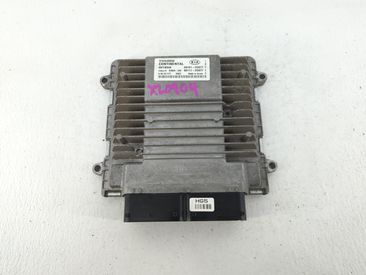 2011-2013 Kia Optima PCM Engine Control Computer ECU ECM PCU OEM P/N:39111-2G877 39101-2G877 Fits Fits 2011 2012 2013 OEM Us