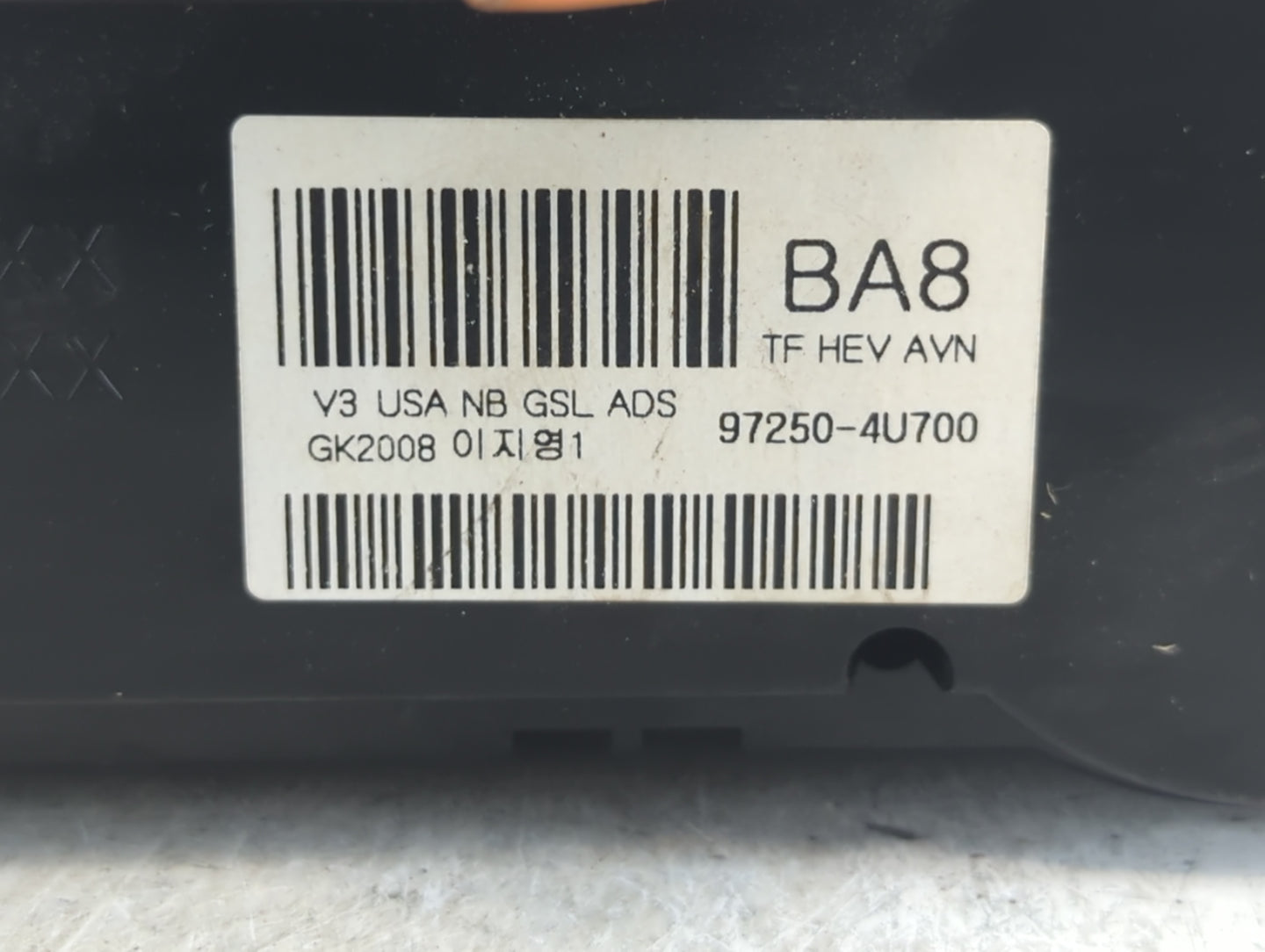 2011-2013 Kia Optima Climate Control Module Temperature AC/Heater Replacement P/N:96540-4U100BA8 Fits Fits 2011 2012 2013 OE