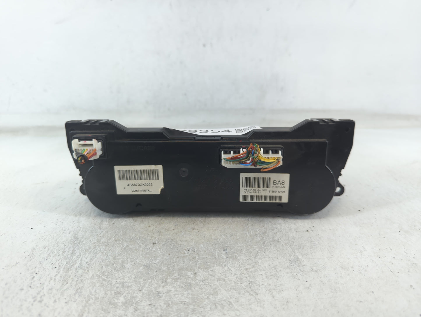 2011-2013 Kia Optima Climate Control Module Temperature AC/Heater Replacement P/N:96540-4U100BA8 Fits Fits 2011 2012 2013 OE