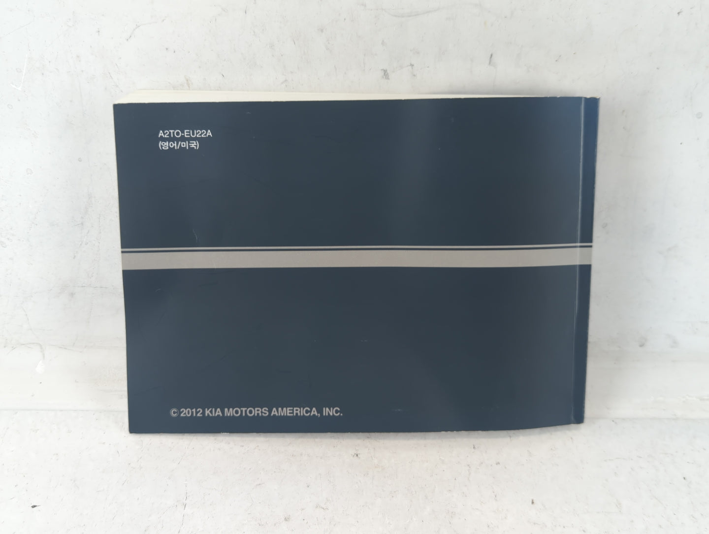 2012 Kia Optima Owners Manual Book Guide OEM Used Auto Parts - Oemusedautoparts1.com