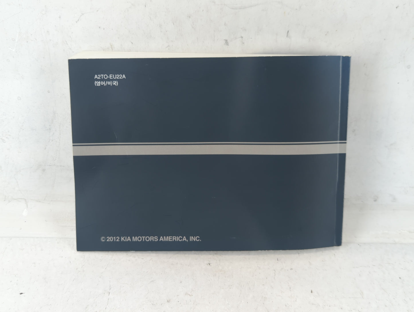 2012 Kia Optima Owners Manual Book Guide OEM Used Auto Parts - Oemusedautoparts1.com