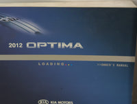 2012 Kia Optima Owners Manual Book Guide P/N:A4C0-EU1DC OEM Used Auto Parts - Oemusedautoparts1.com
