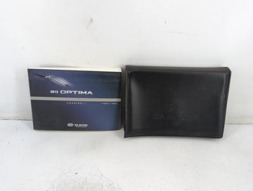 2012 Kia Optima Owners Manual Book Guide P/N:A4CO-EU19A OEM Used Auto Parts - Oemusedautoparts1.com