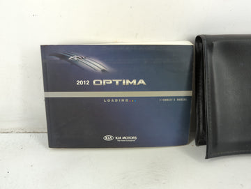 2012 Kia Optima Owners Manual Book Guide P/N:A4CO-EU19A OEM Used Auto Parts