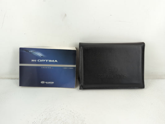 2012 Kia Optima Owners Manual Book Guide P/N:A4CO-EU24D OEM Used Auto Parts - Oemusedautoparts1.com