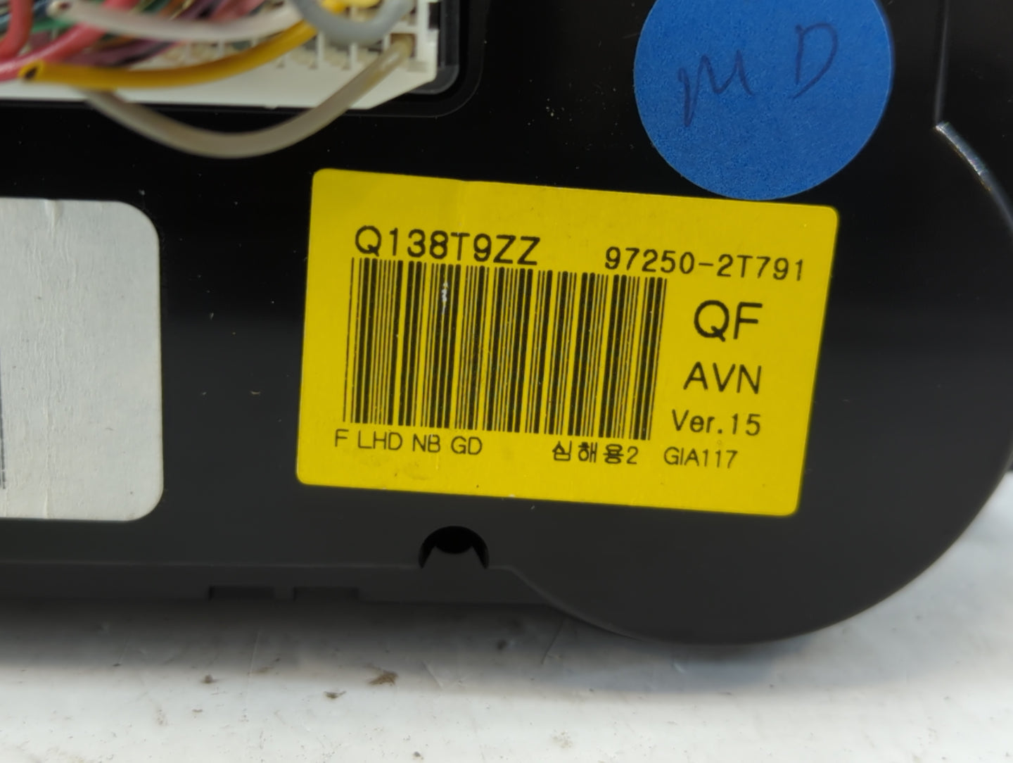 2011-2013 Kia Optima Climate Control Module Temperature AC/Heater Replacement P/N:97250-2T791 Q138T9ZZ Fits Fits 2011 2012 2