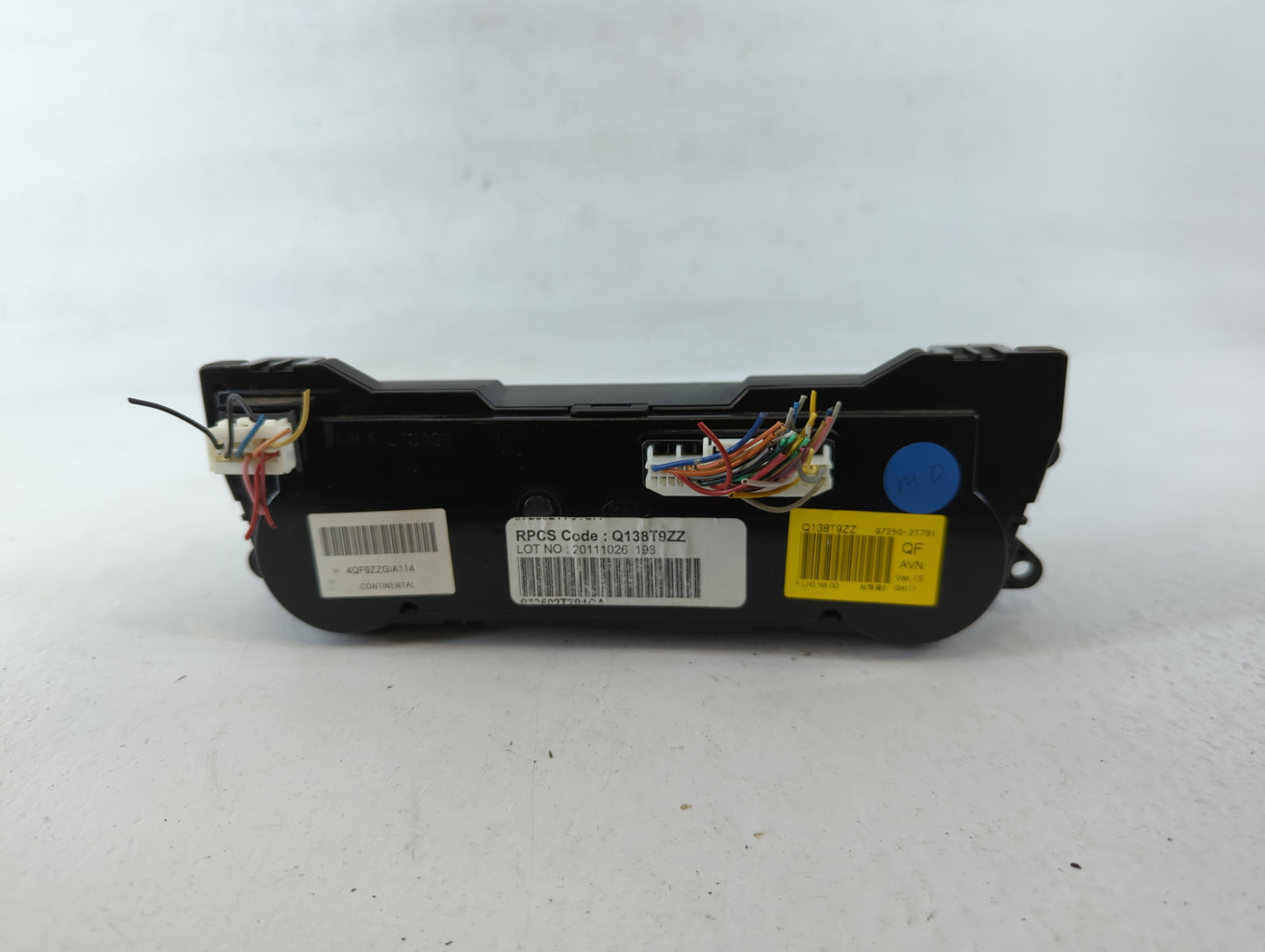 2011-2013 Kia Optima Climate Control Module Temperature AC/Heater Replacement P/N:97250-2T791 Q138T9ZZ Fits Fits 2011 2012 2
