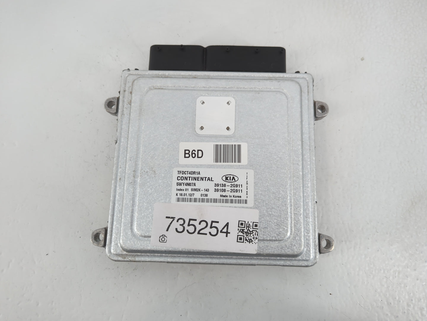 2011-2013 Kia Optima PCM Engine Control Computer ECU ECM PCU OEM P/N:39108-2G911 39138-2G911 Fits Fits 2011 2012 2013 OEM Us