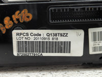 2011-2013 Kia Optima Climate Control Module Temperature AC/Heater Replacement P/N:97250-2T791 Q138T9ZZ Fits Fits 2011 2012 2