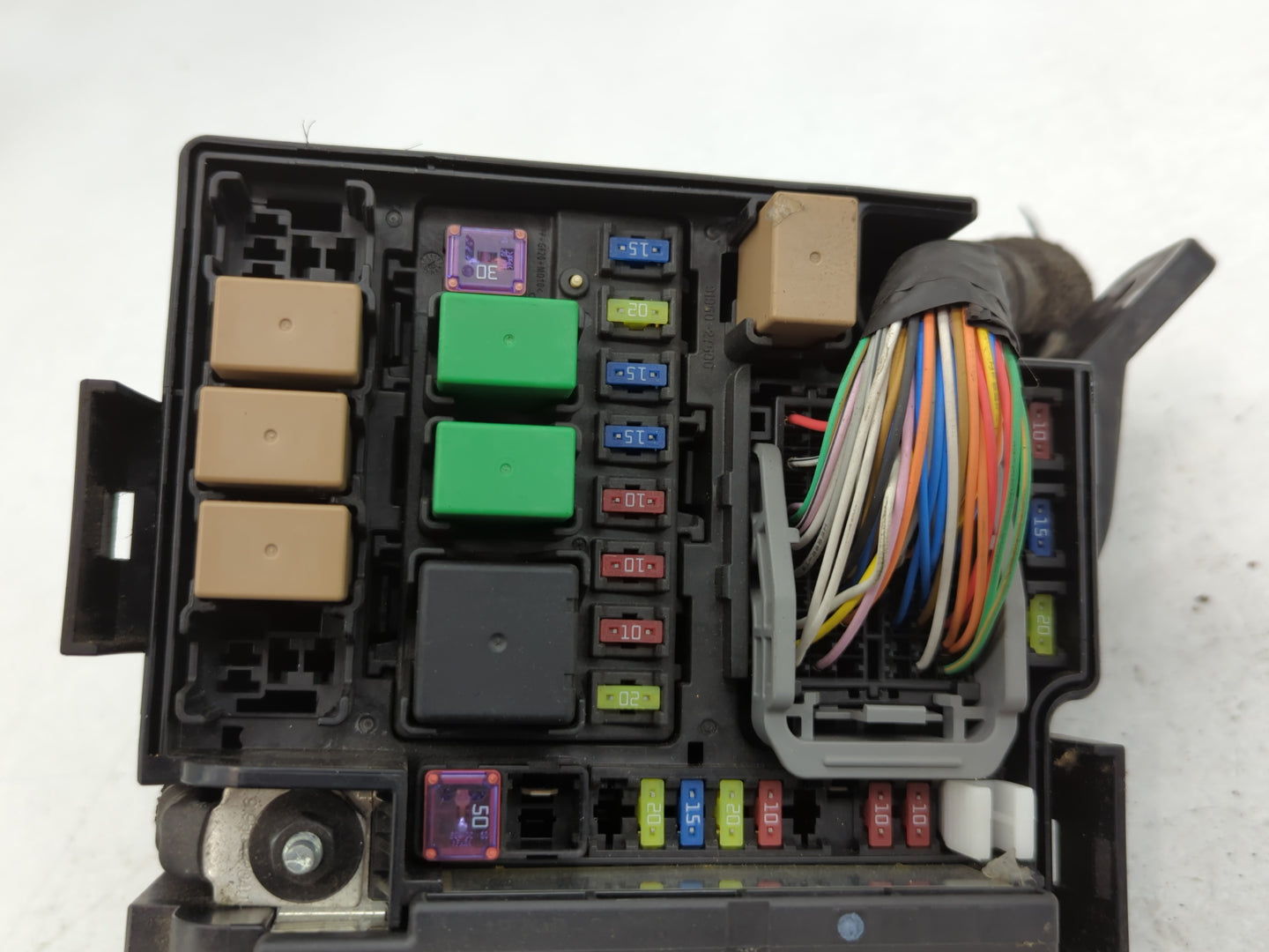2011-2013 Kia Optima Fusebox Fuse Box Panel Relay Module P/N:91202-2T381 Fits Fits 2011 2012 2013 OEM Used Auto Parts - Oemu