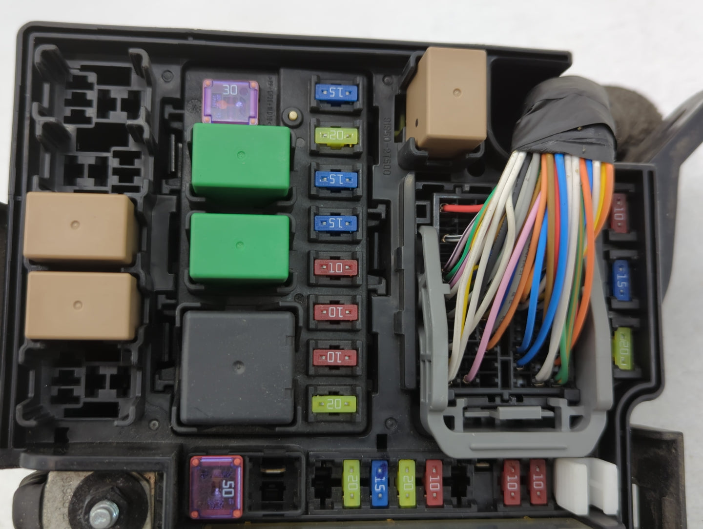 2011-2013 Kia Optima Fusebox Fuse Box Panel Relay Module P/N:91202-2T602-K1 91202-2T602 Fits Fits 2011 2012 2013 OEM Used Au