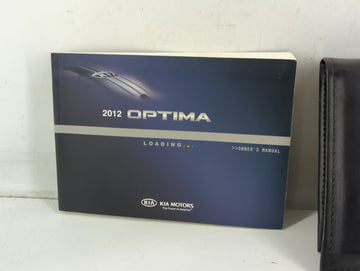 2012 Kia Optima Owners Manual Book Guide P/N:A4CO-EU19A OEM Used Auto Parts