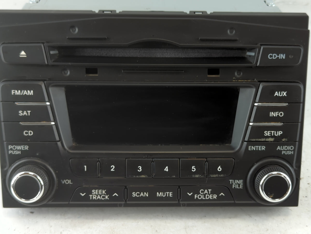 2011-2013 Kia Optima Am Fm Cd Player Radio Receiver 764681 - Oemusedautoparts1.com