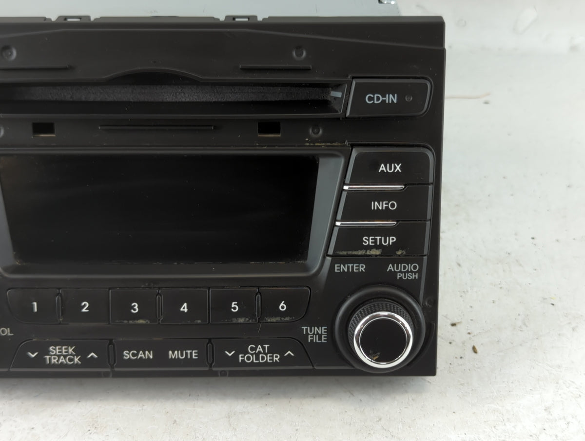 2011-2013 Kia Optima Am Fm Cd Player Radio Receiver 764681 - Oemusedautoparts1.com