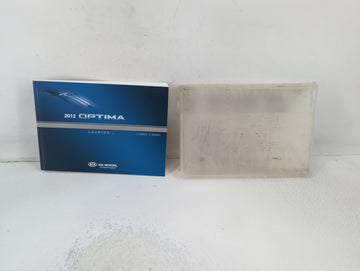 2012 Kia Optima Owners Manual Book Guide P/N:A2TO-EU22A OEM Used Auto Parts - Oemusedautoparts1.com