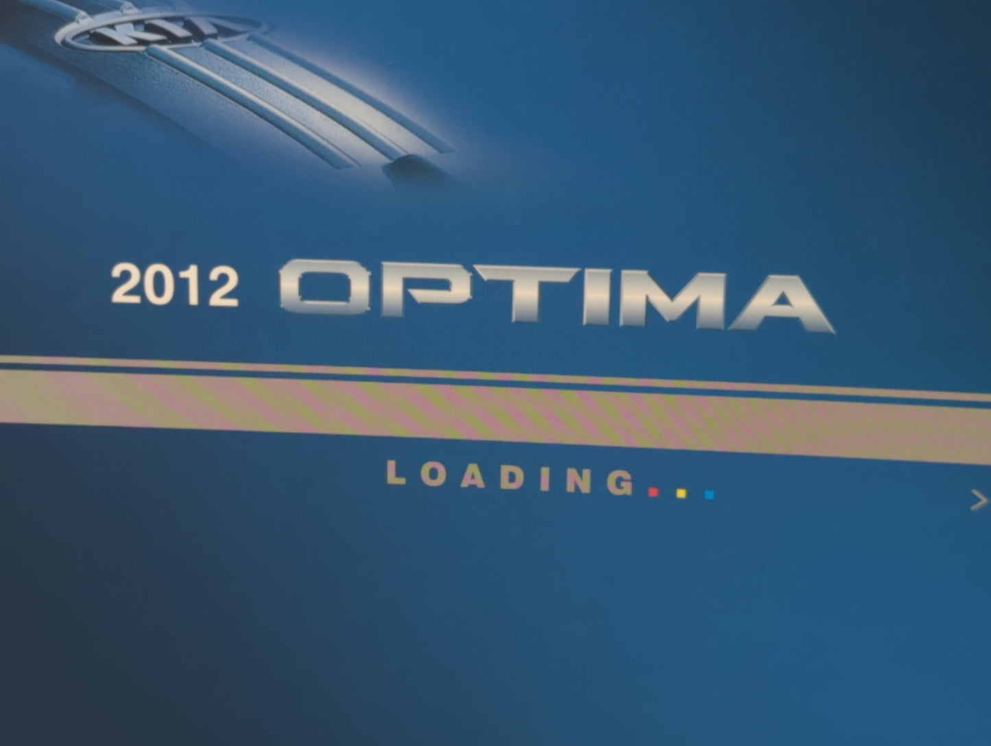 2012 Kia Optima Owners Manual Book Guide P/N:A2TO-EU22A OEM Used Auto Parts - Oemusedautoparts1.com