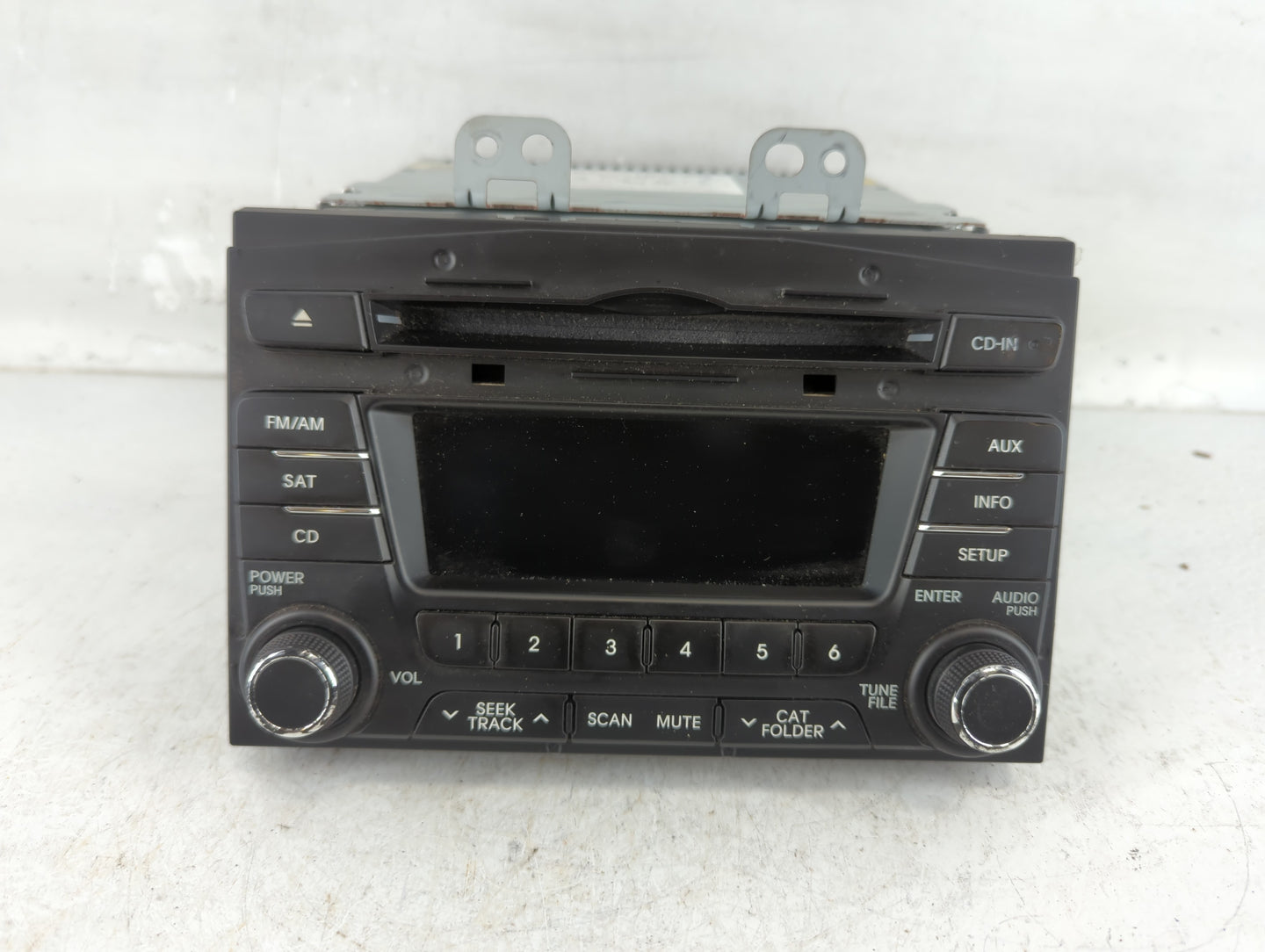 2011-2013 Kia Optima Radio AM FM Cd Player Receiver Replacement P/N:96170-2T651CA Fits Fits 2011 2012 2013 OEM Used Auto Par