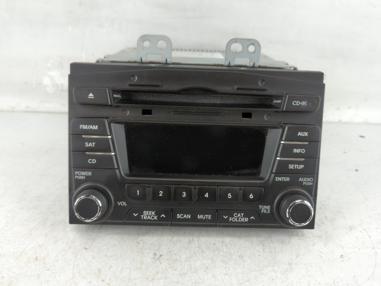 2011-2013 Kia Optima Radio AM FM Cd Player Receiver Replacement P/N:96170-2T651CA Fits Fits 2011 2012 2013 OEM Used Auto Par