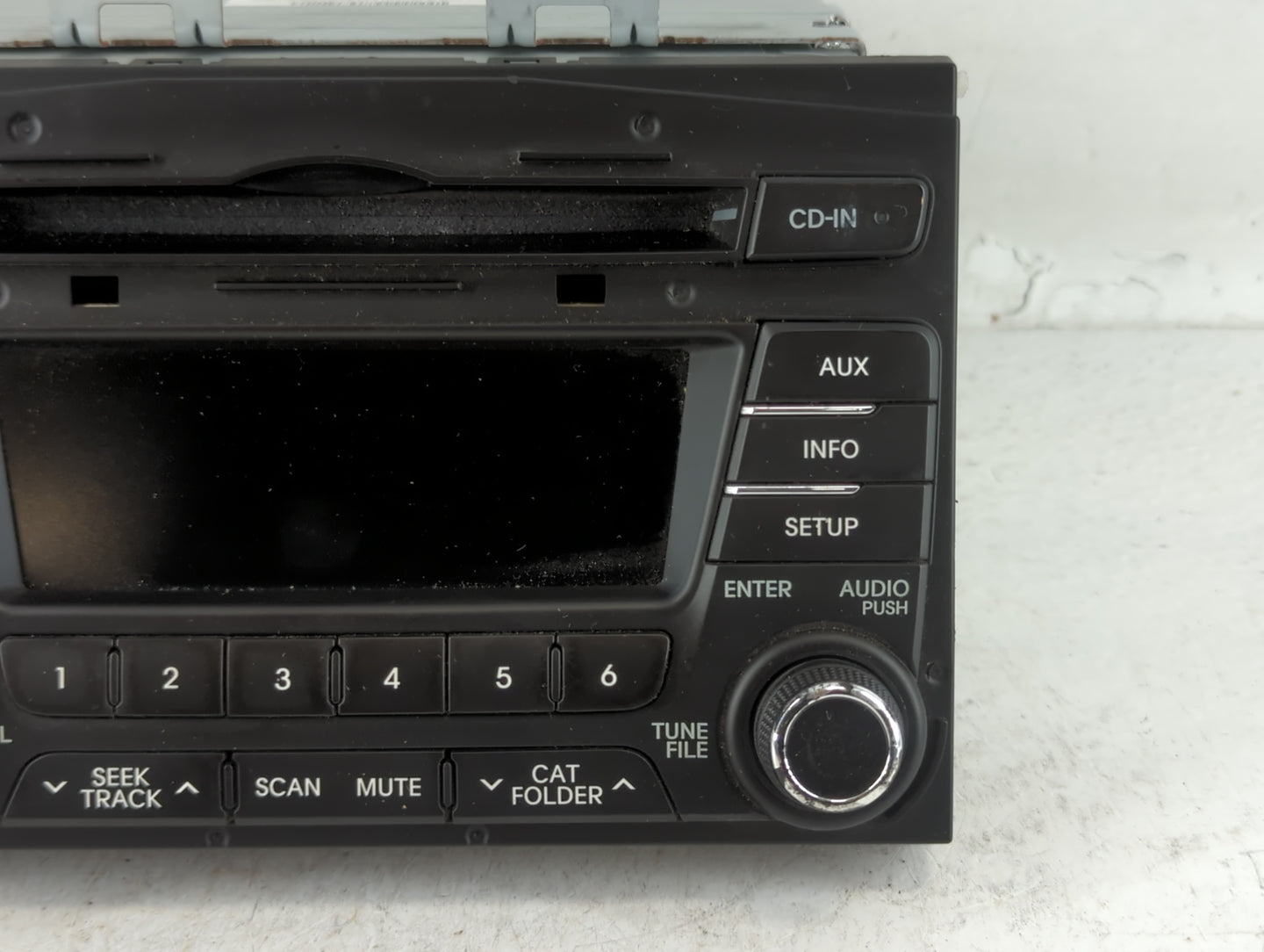 2011-2013 Kia Optima Radio AM FM Cd Player Receiver Replacement P/N:96170-2T651CA Fits Fits 2011 2012 2013 OEM Used Auto Par