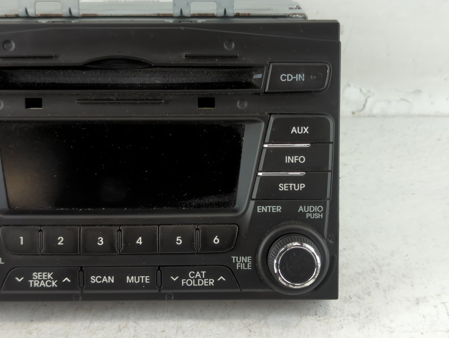 2011-2013 Kia Optima Radio AM FM Cd Player Receiver Replacement P/N:96170-2T651CA Fits Fits 2011 2012 2013 OEM Used Auto Par