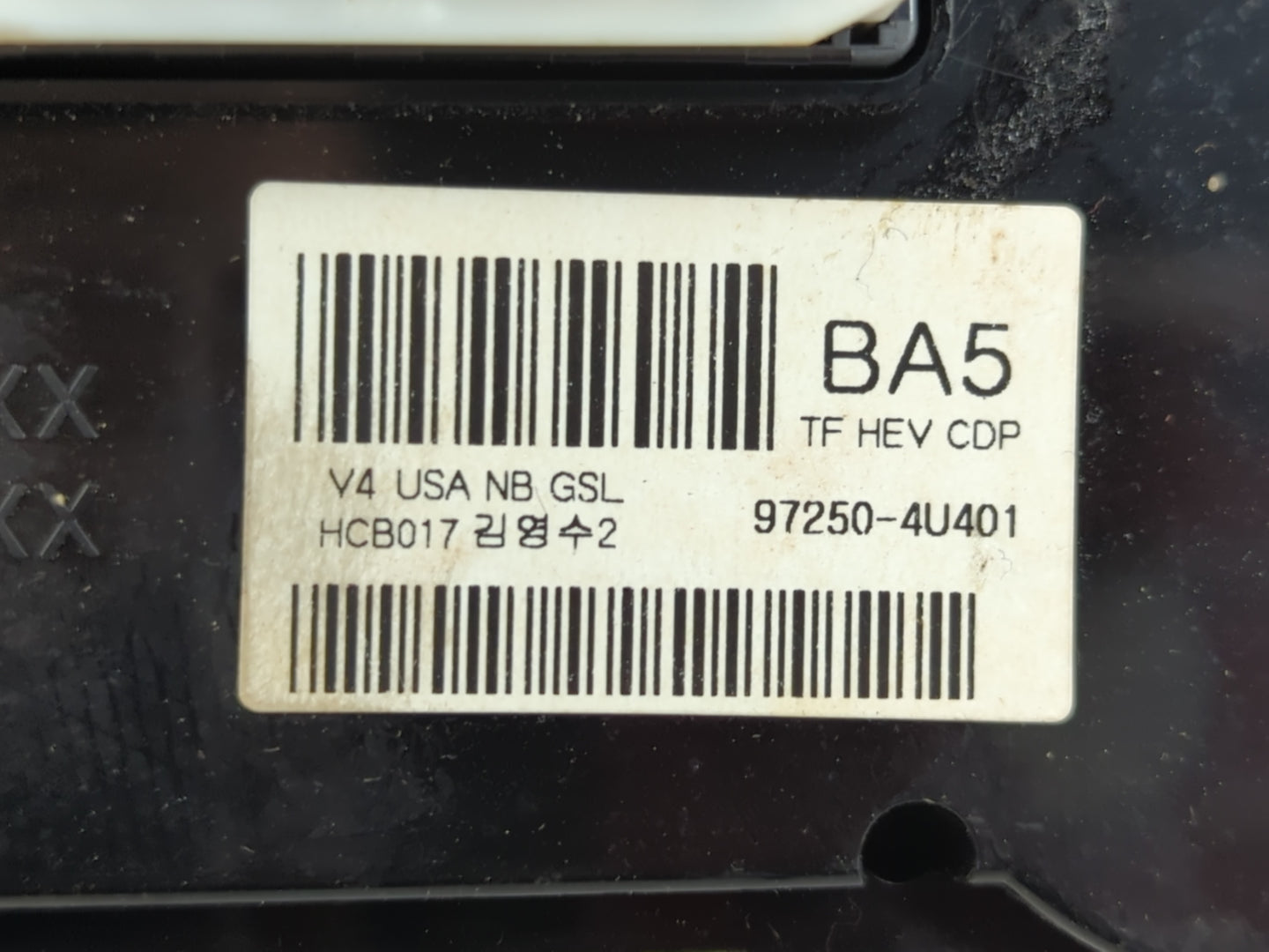 2011-2013 Kia Optima Climate Control Module Temperature AC/Heater Replacement P/N:97250-4U401 Fits Fits 2011 2012 2013 OEM U
