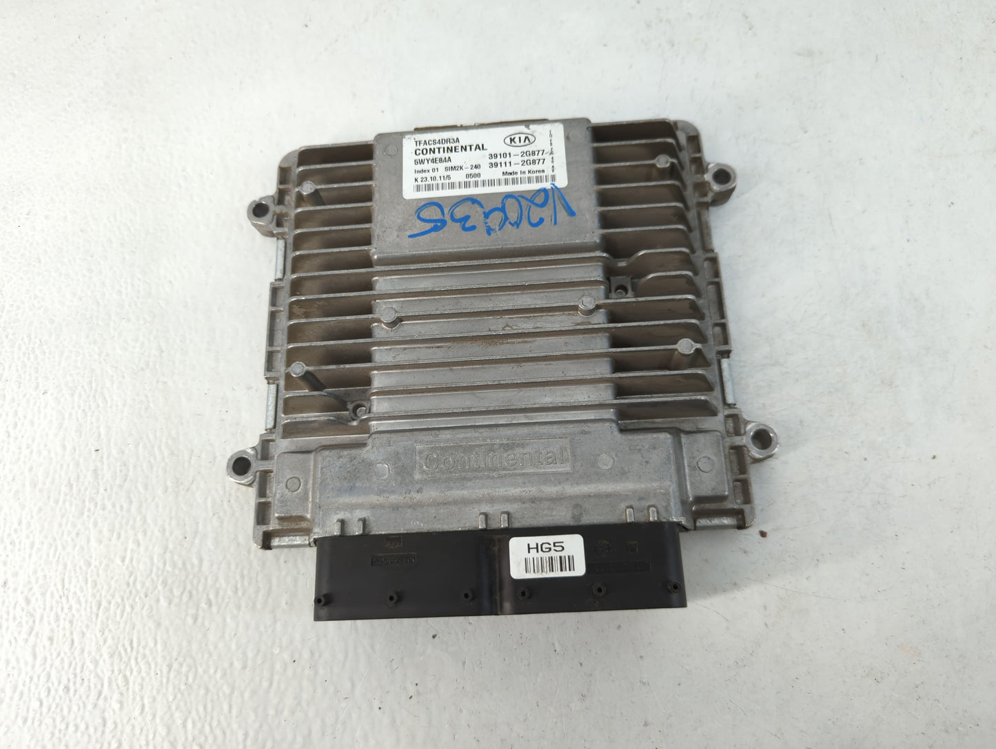 2011-2013 Kia Optima PCM Engine Control Computer ECU ECM PCU OEM P/N:39111-2G877 39101-2G877 Fits Fits 2011 2012 2013 OEM Us