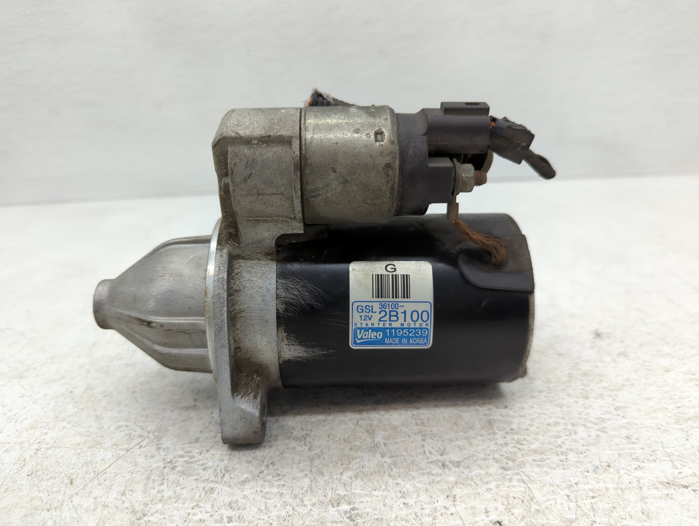 2012 Kia Rio Car Starter Motor Solenoid OEM P/N:36100-2B100 Fits Fits 2010 2011 OEM Used Auto Parts - Oemusedautoparts1.com